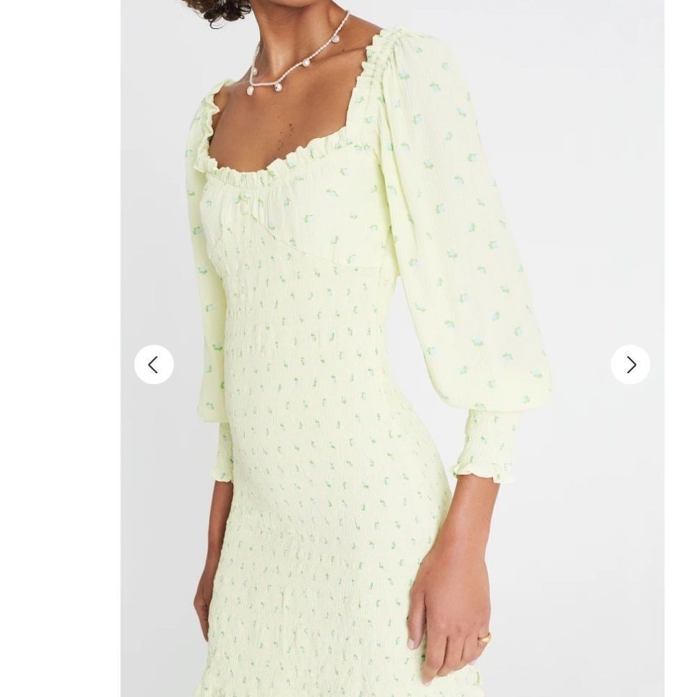 NWT Faithful The Brand Gombardy Mini Dress in Bisset Floral - Picture 6 of 16